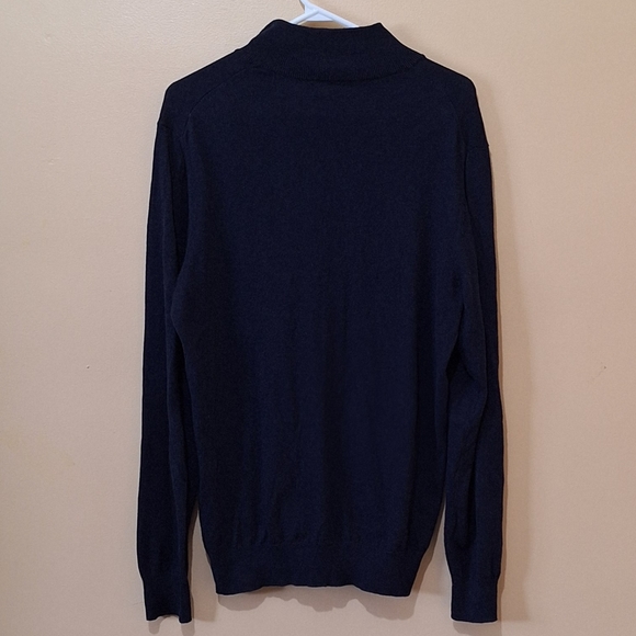 Issac Mizrahi Cotton Cashmere Blend Pullover Sweater - Picture 2 of 3